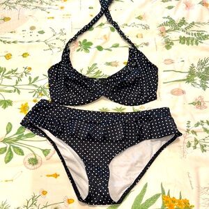 Freya Black and White Polka Dot Bikini
